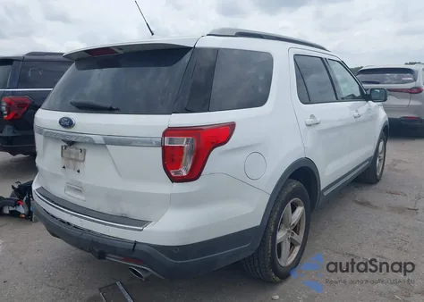 2018 Ford Explorer Xlt from USA, damaged, VIN 1FM5K7D81JGB54827